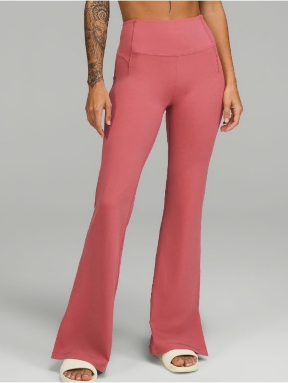 Lululemon groove split hem flare leggings